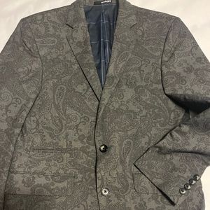 Mens  Paisley Blazer